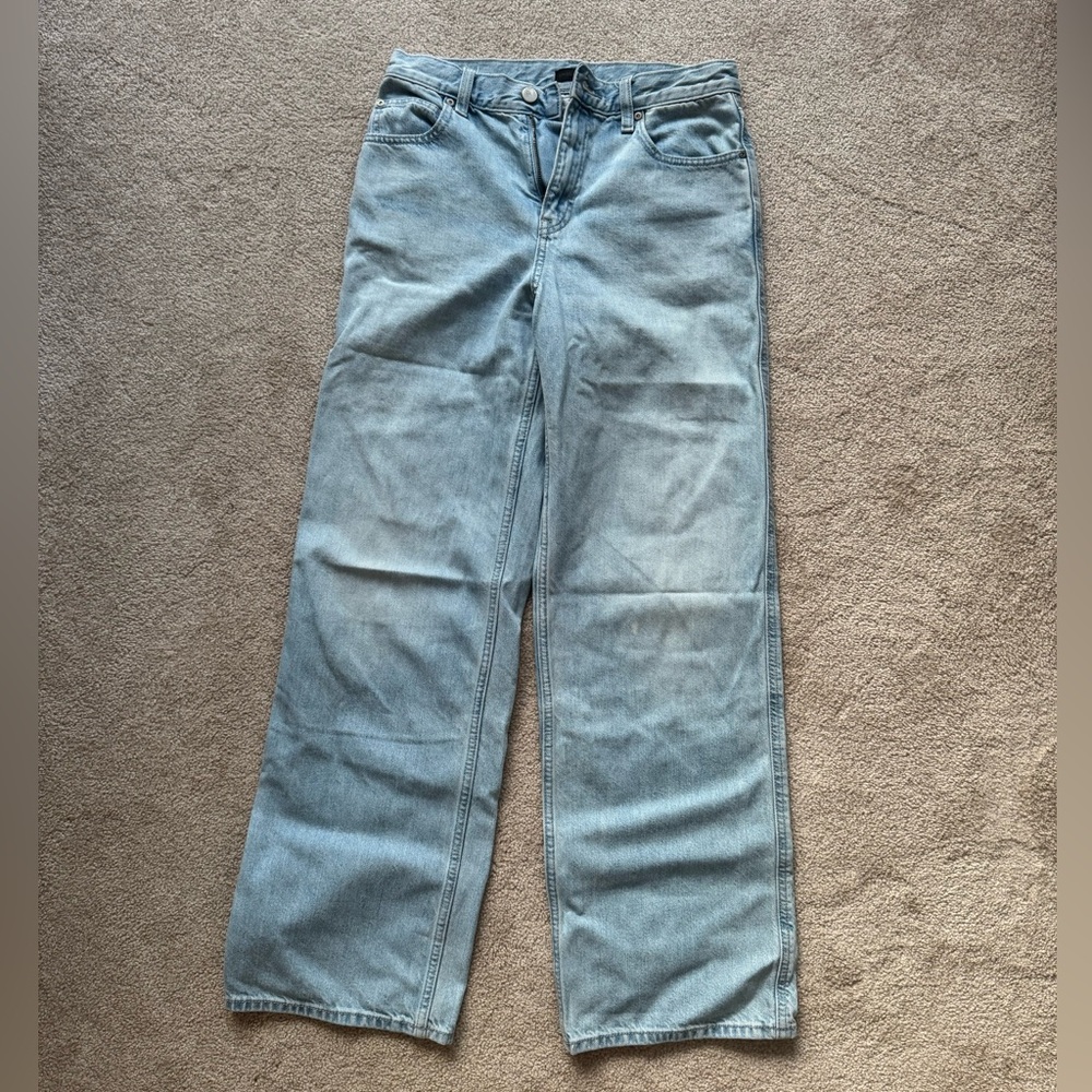 Uniqlo wide leg jeans